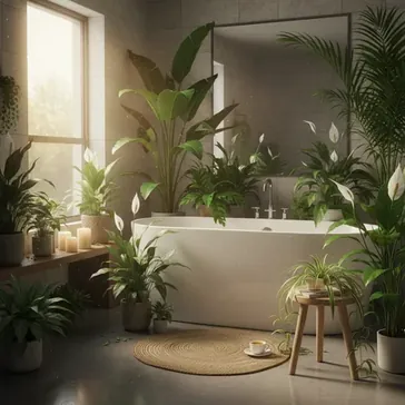 Kwiaty do azienki: Wybierz idealne roliny do wilgotnych wntrz