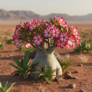 Kwiat pustyni rolina: Tajniki uprawy i pielgnacji Adenium obesum